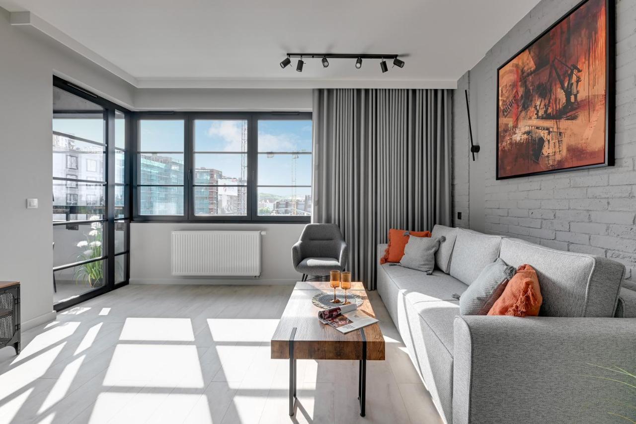 Flatbook - City Center Apartments Aura 40 Gdańsk Eksteriør billede