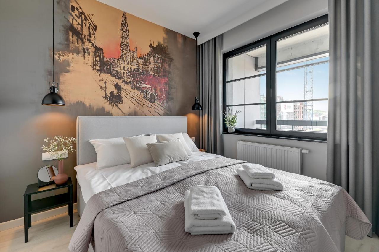 Flatbook - City Center Apartments Aura 40 Gdańsk Eksteriør billede